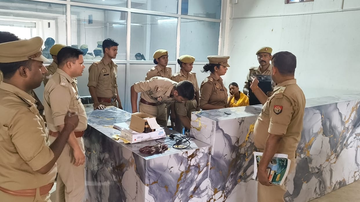 Police raid training centre for sending students abroad, three detained