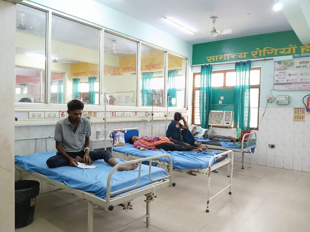 People are badly suffering from the intense sun and humidity