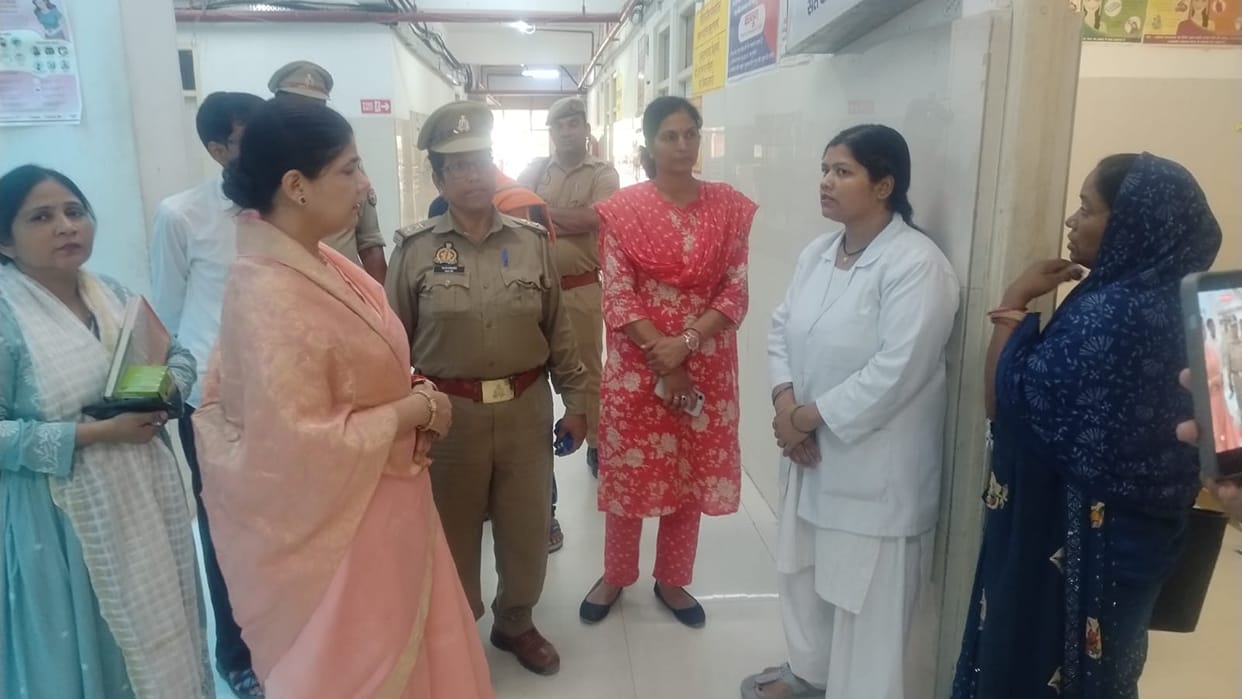 Vice-Chairperson of the State Women's Commission reviews cases of harassment.