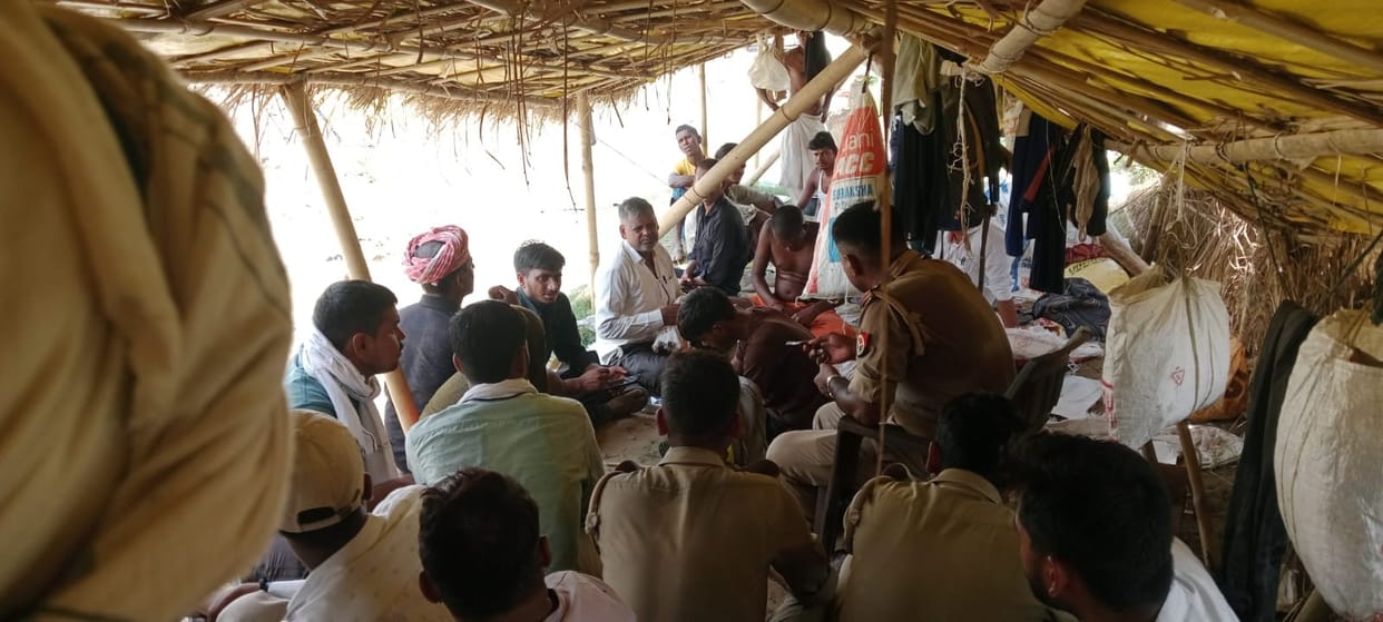 Youth drowned in deep water while bathing in the Ganges.