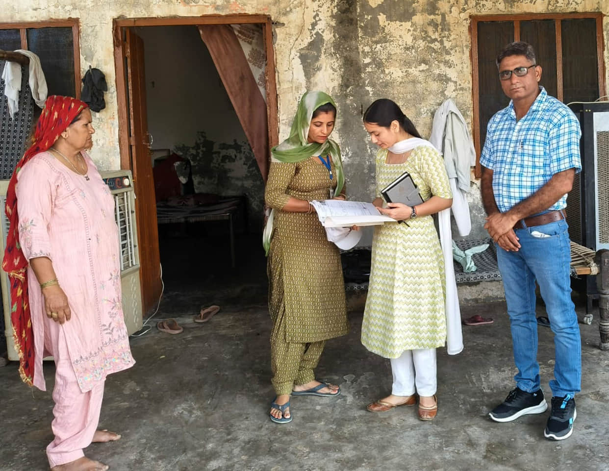 The BDPO inspected the booths and reviewed the revision work.