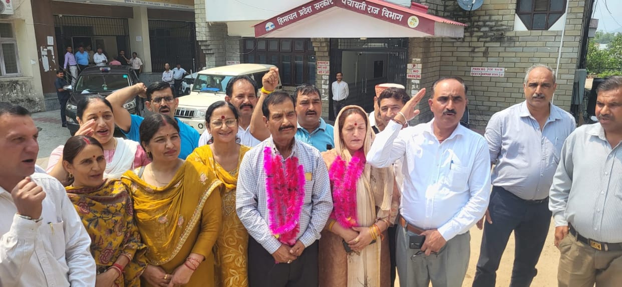 BJP-backed Lekh Ram (President) and Promila Devi (Vice President)