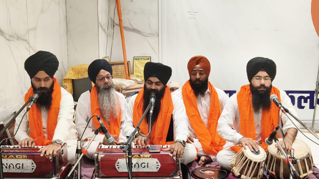Kirtan Diwan organised on the martyrdom day of Guru Arjun Dev