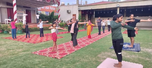 Conducted practice sessions for yoga, pranayama, and meditation.