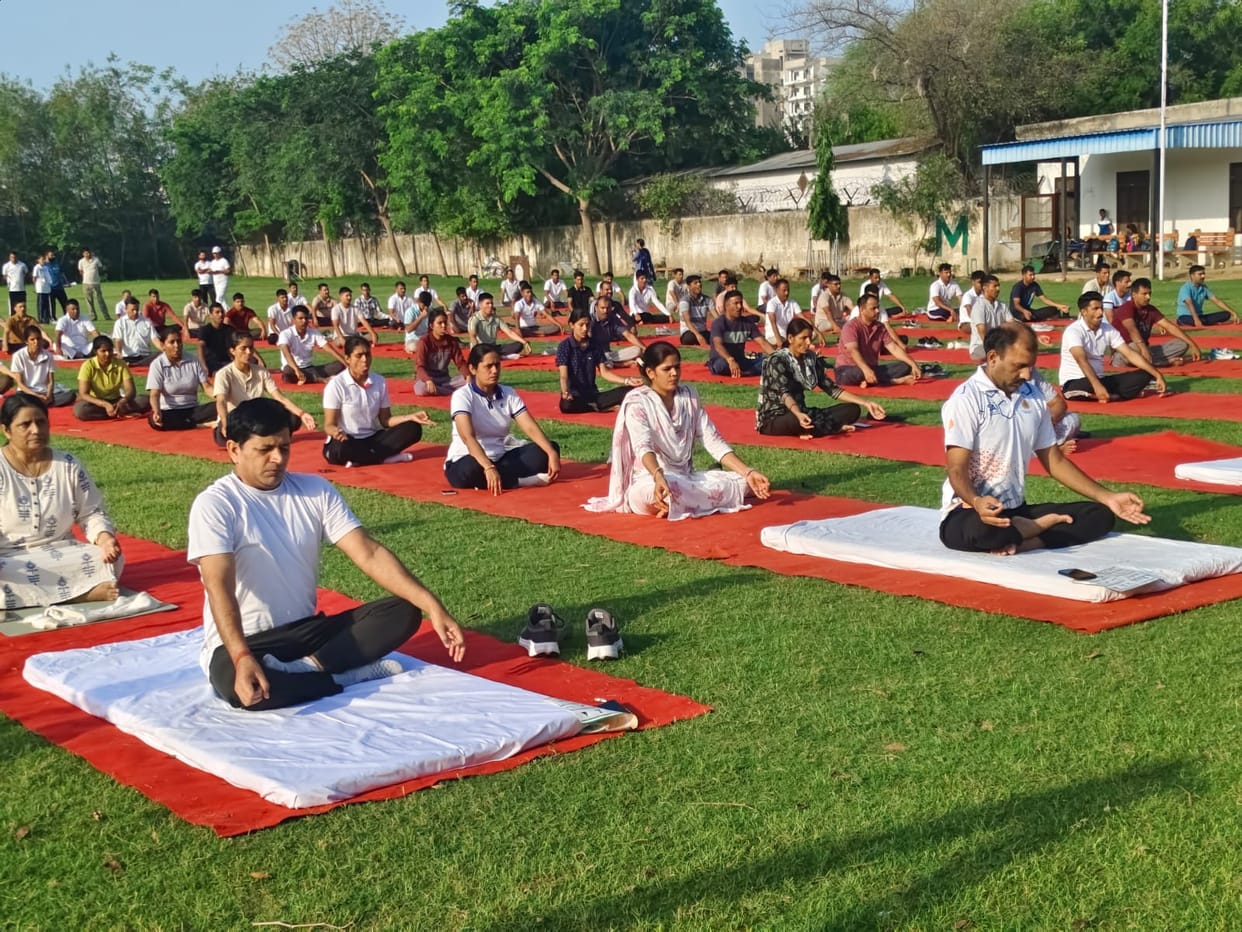 The final rehearsal for Yoga Day will be held on June 20.