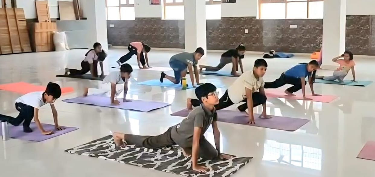 Explain the benefits of Pranayama to children in the Children's Yoga Camp