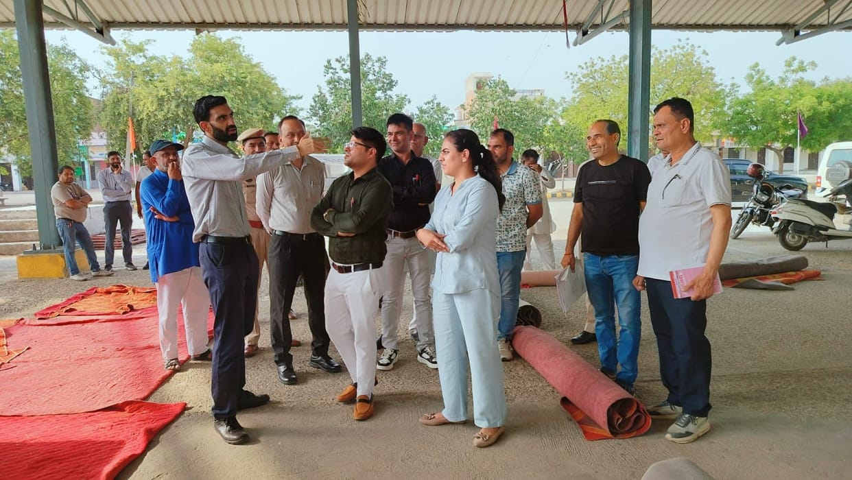 Preparations for the sub-division level 12th International Yoga Day programme completed