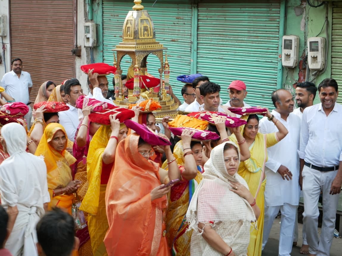 Palki Yatra of Mata Jinvani taken out