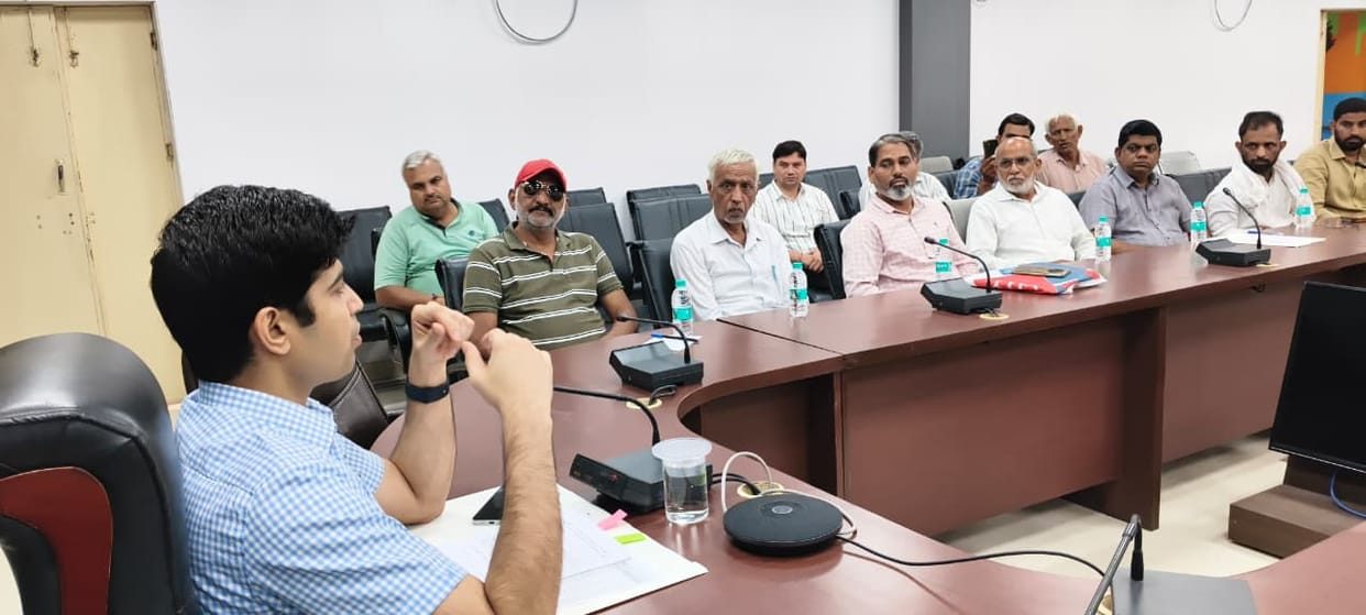 Instruct the society guard to grant entry to the BLO: DC