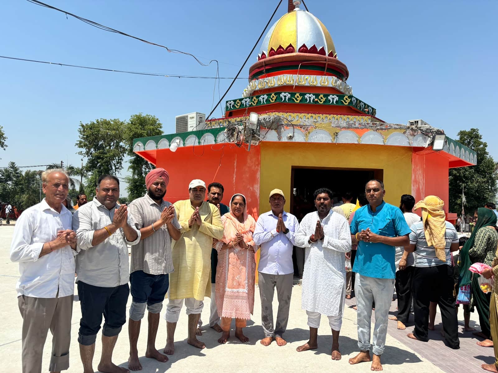 बाबा सिद्ध गोरिया नाथ के मठ पर मेले की तैयारियां लगभग पूरी हो