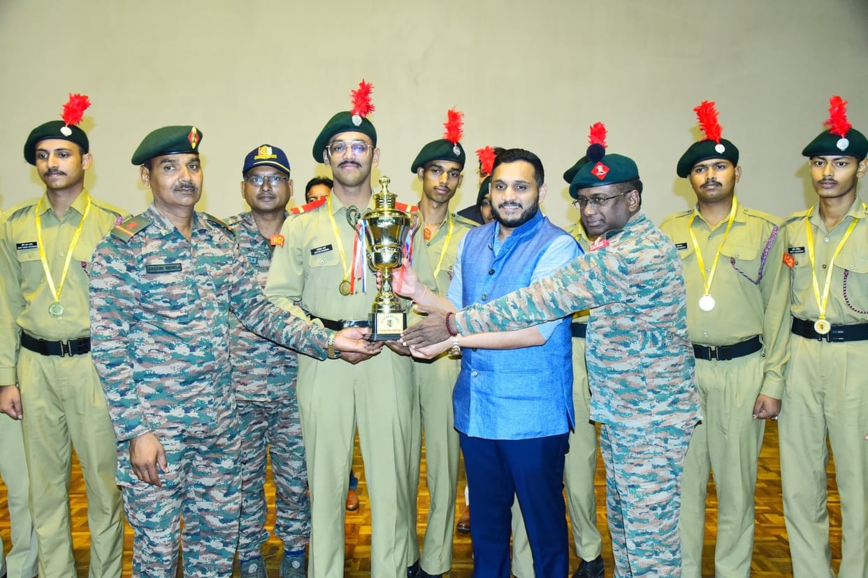 NCC cadets honored at BBD