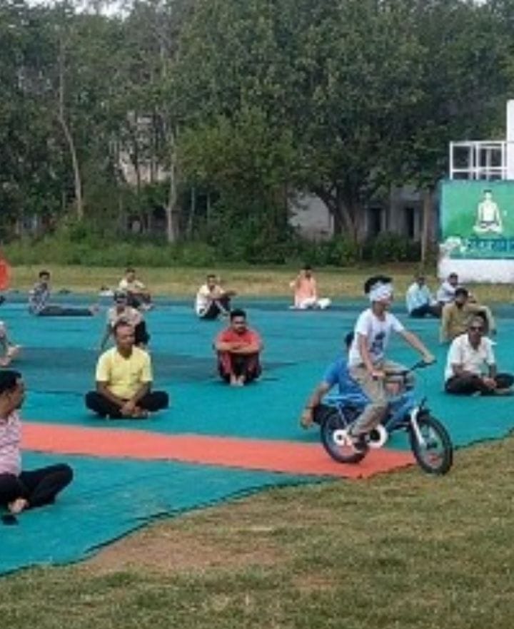 Preparations for Yoga Day in full swing, final rehearsal held at ITI ground