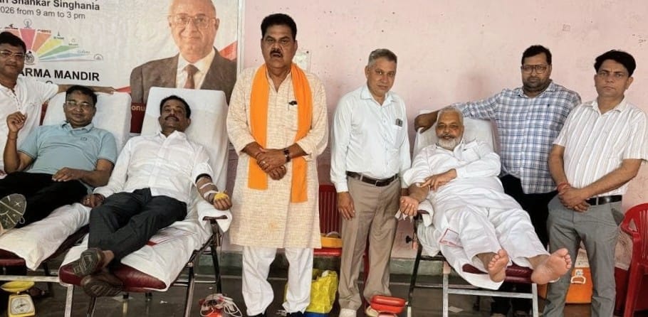97 people donated blood in the camp organized in his memory.