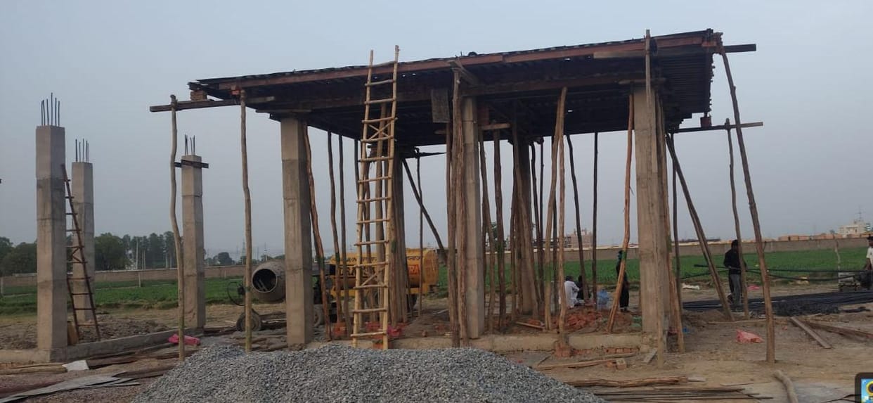A concrete road will be built to the crematorium under construction, and one crore rupees will be spent.