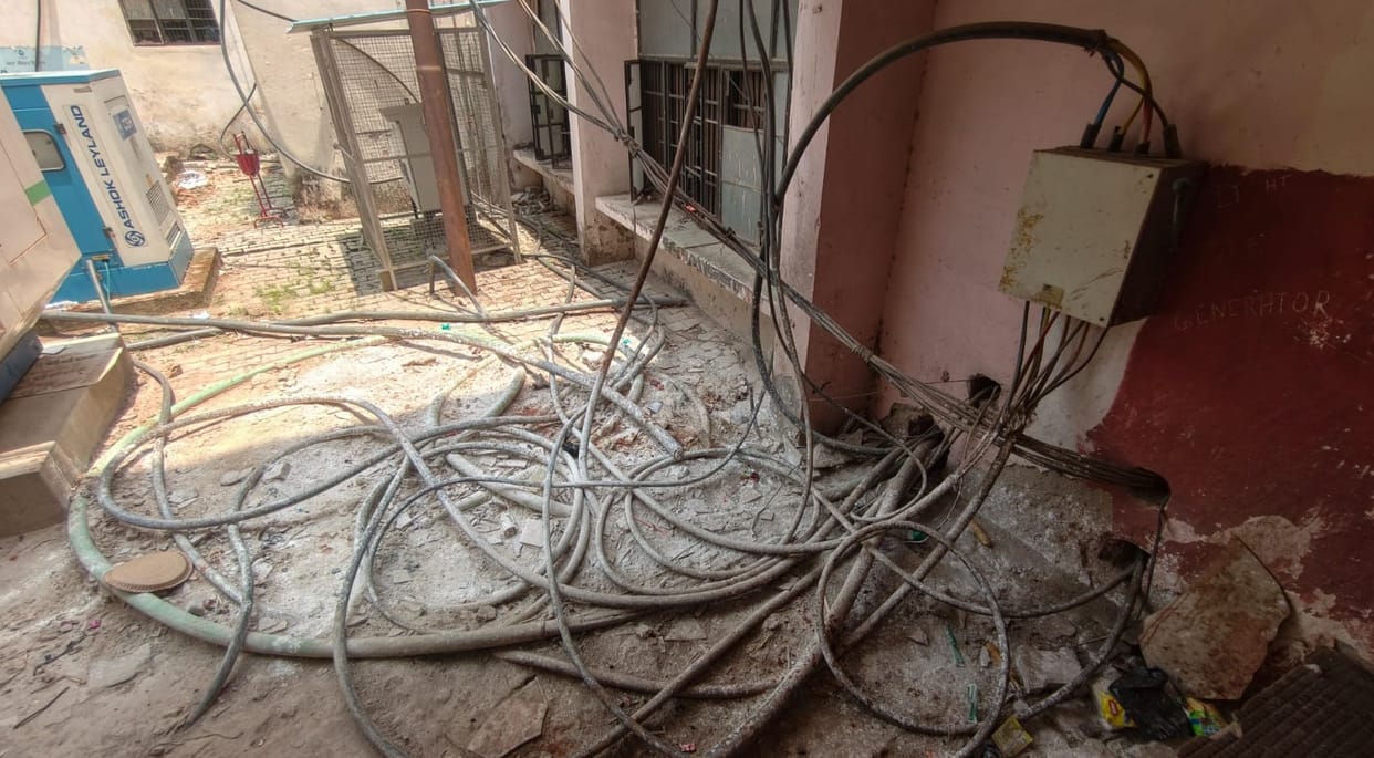 Hospital's electricity supply relies on 23-year-old equipment.