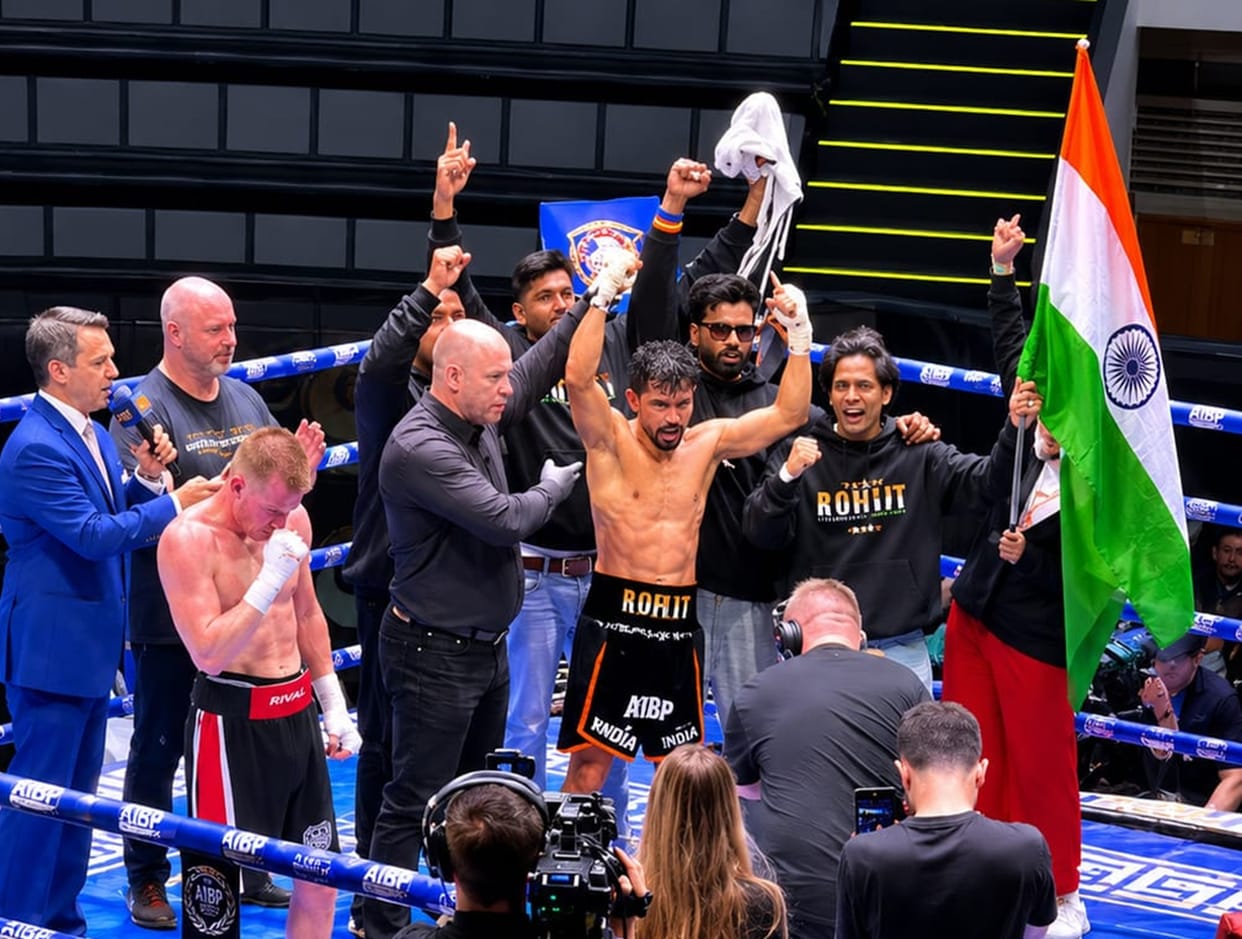 Slap answered with a 'Punch of Victory'