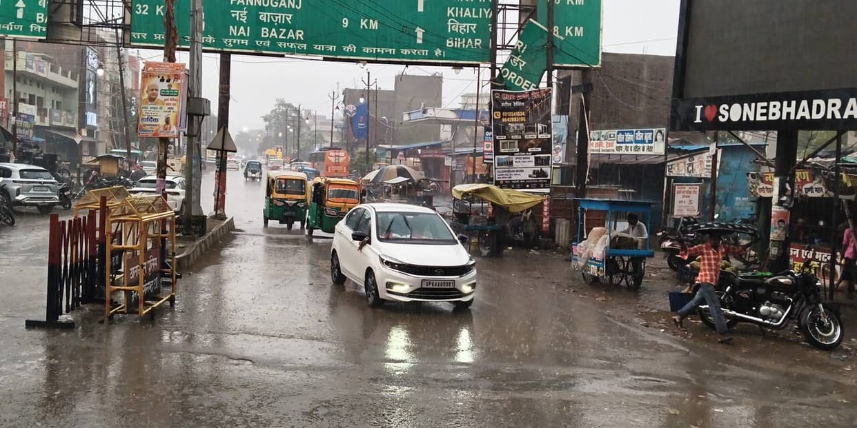 Temperature drops by three degrees due to light rain; weather turns pleasant