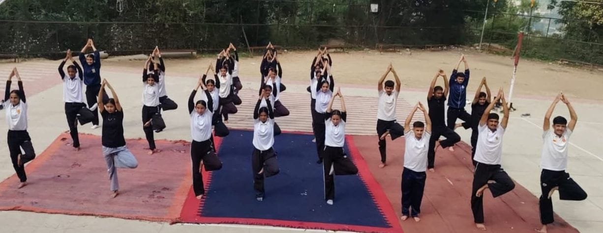 The message "Do Yoga, Stay Healthy" resonated in the schools and colleges of Solan district.