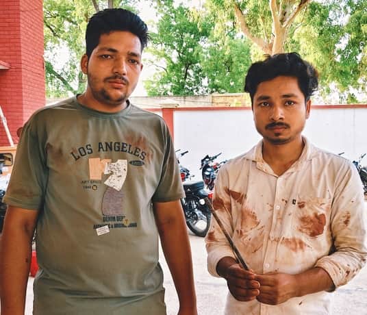 भूना। हमले में योगेश और प्रदीप घायल। संवाद