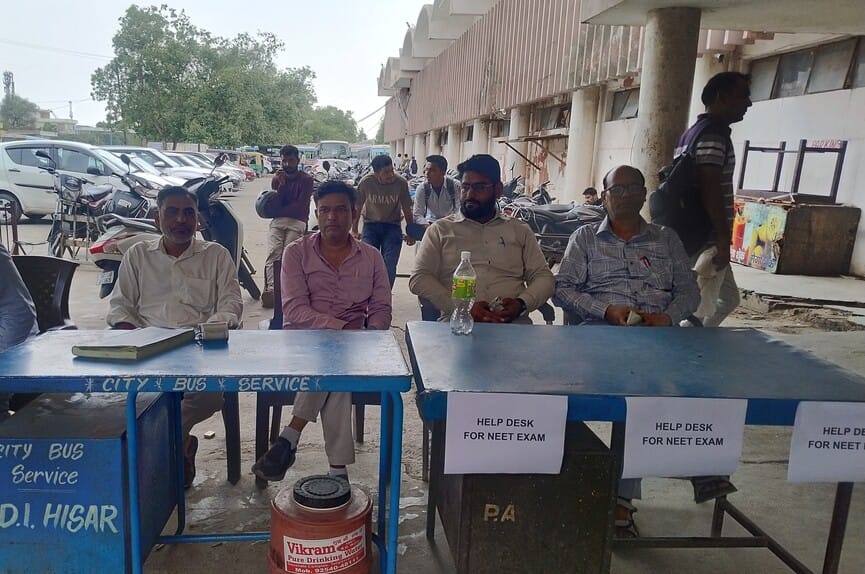 NEET: 25 Roadways buses to provide free transport to 15 centres.