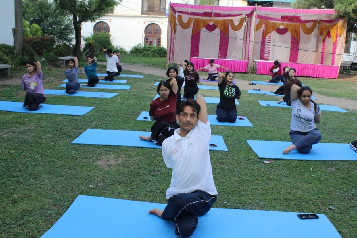 Yoga permeating the atmosphere of Chamba
