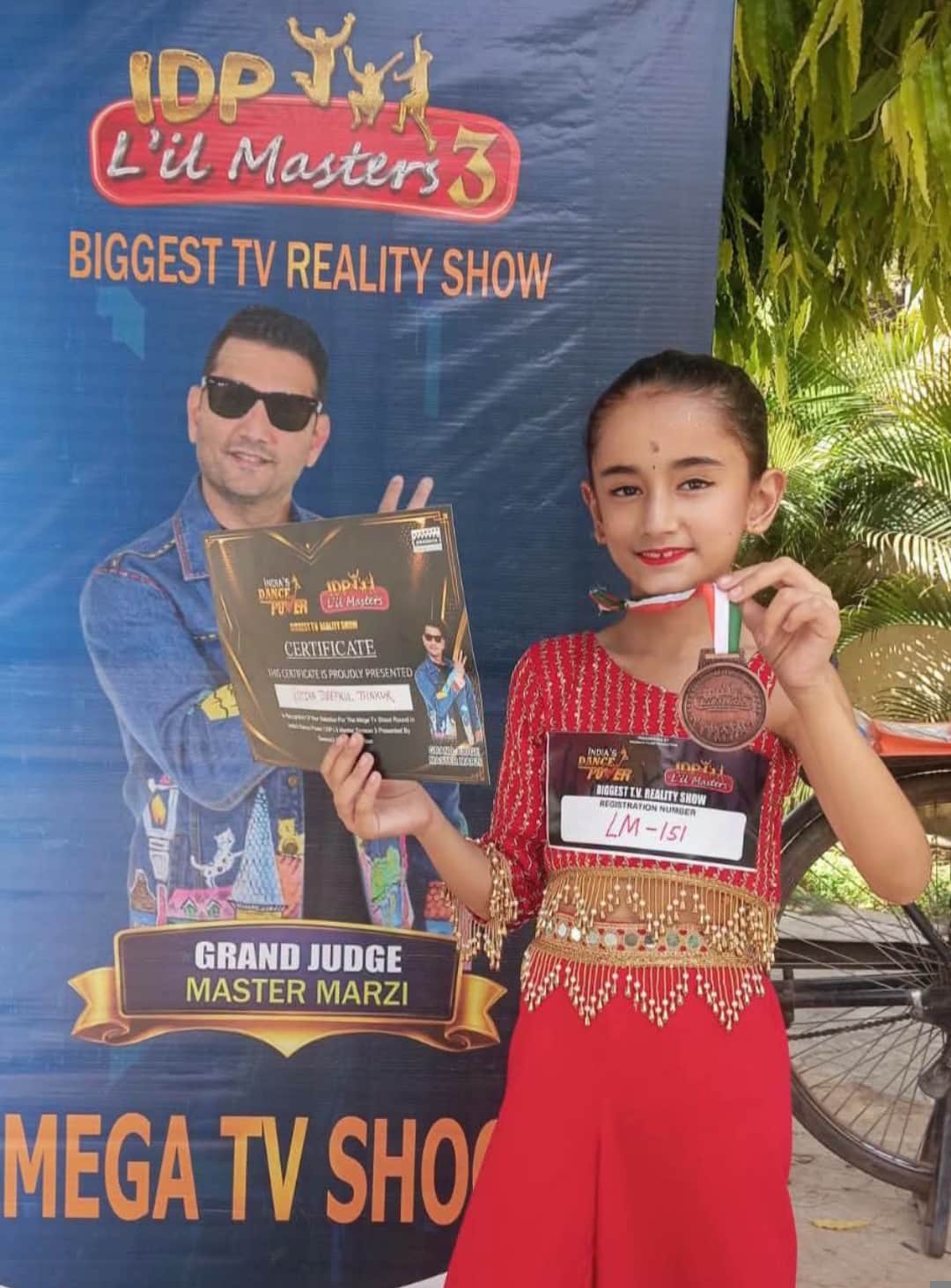 डांस रियलिटी शो लिटिल चैम्प में छाई हिमाचल के गिरिपार क्षेत्र की युतिका दीपकुल ठाकुर। स्रोत: पर