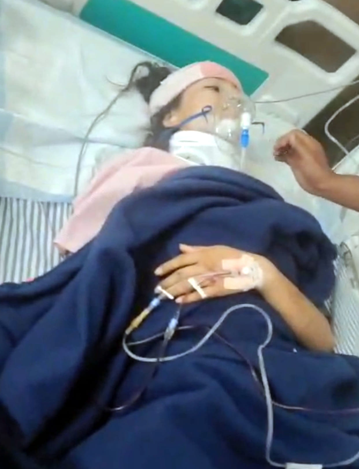 Sneha has been battling between life and death for two days.