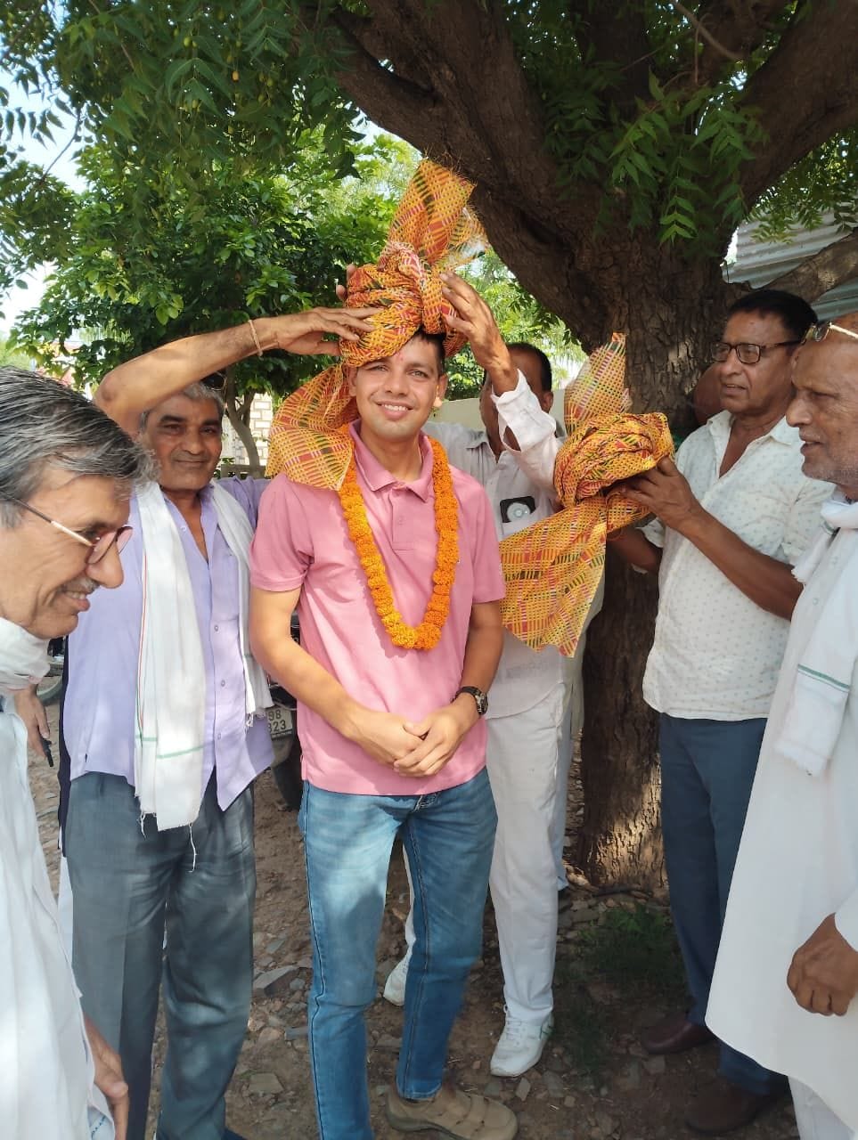 Tej Prakash Sharma becomes a Flying Officer.