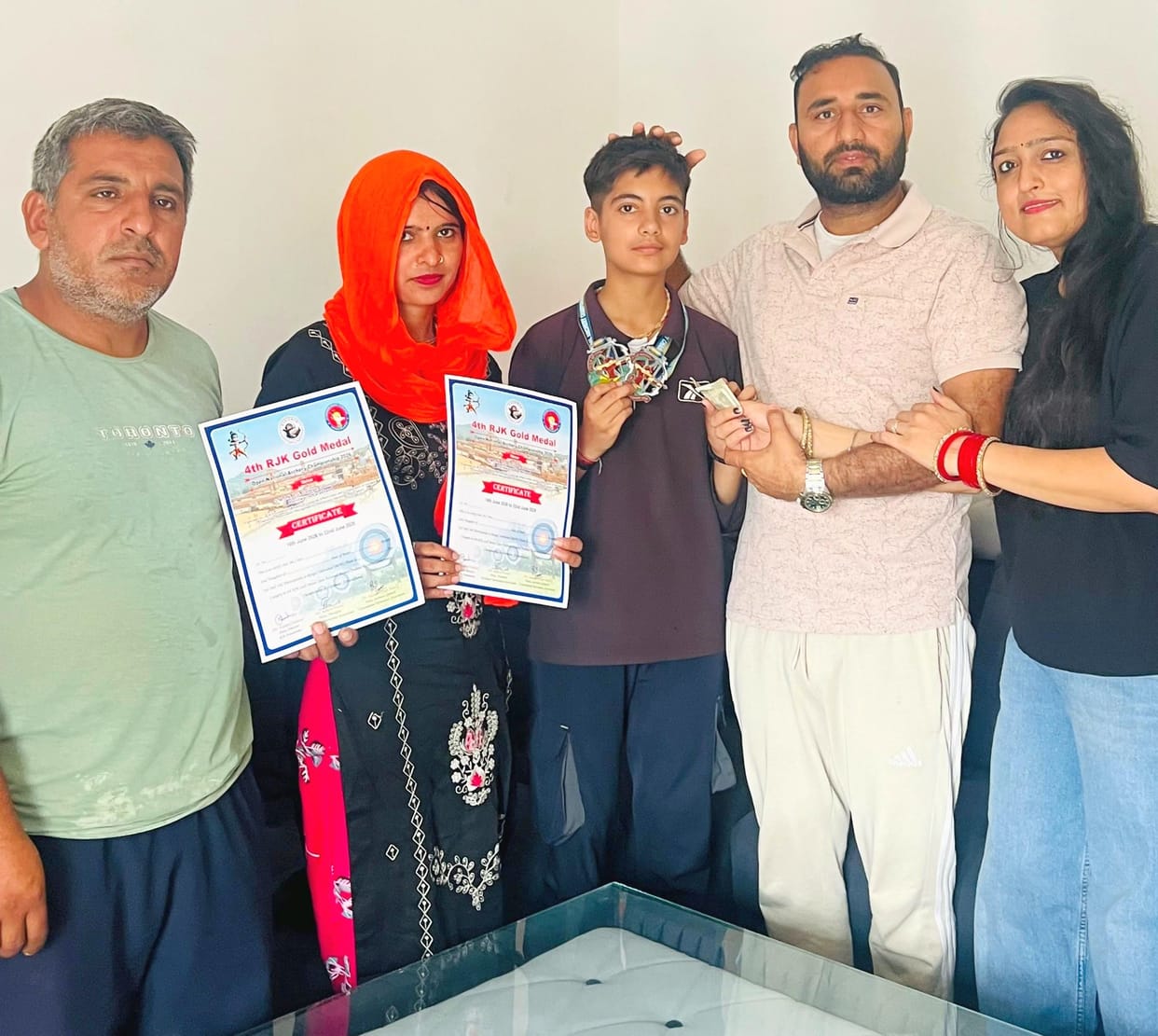Shivam wins gold in Open National Archery Championship, honoured