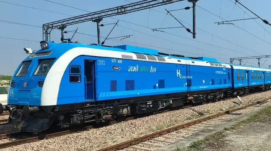 Hydrogen train returns to Jind from Shakur Basti after 20 days, high-speed trials to begin June 24