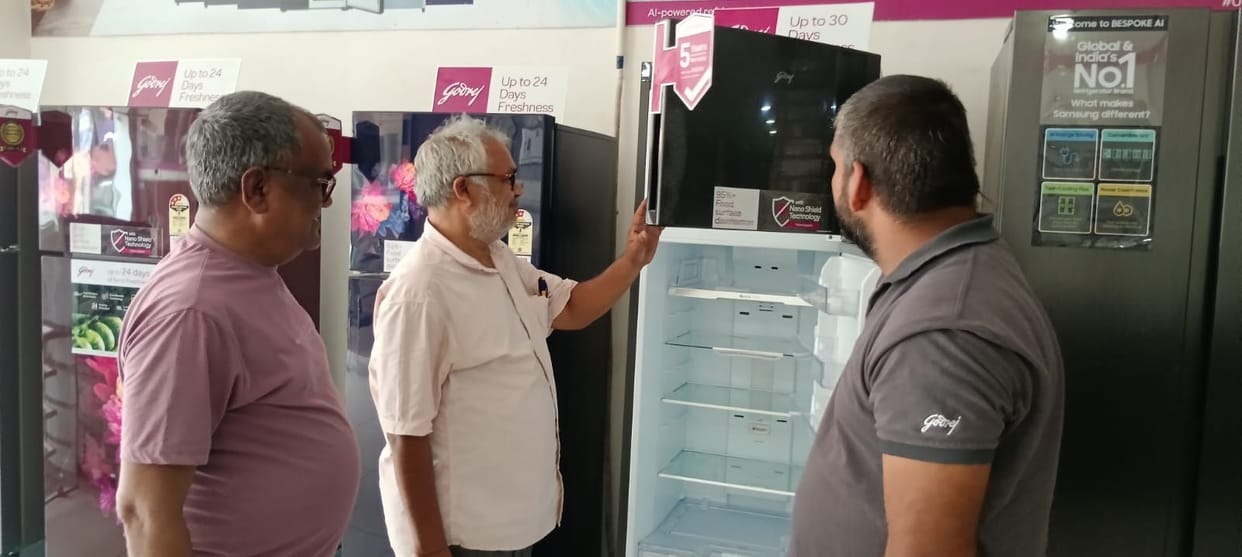 As the heat rose, so did fridge sales.