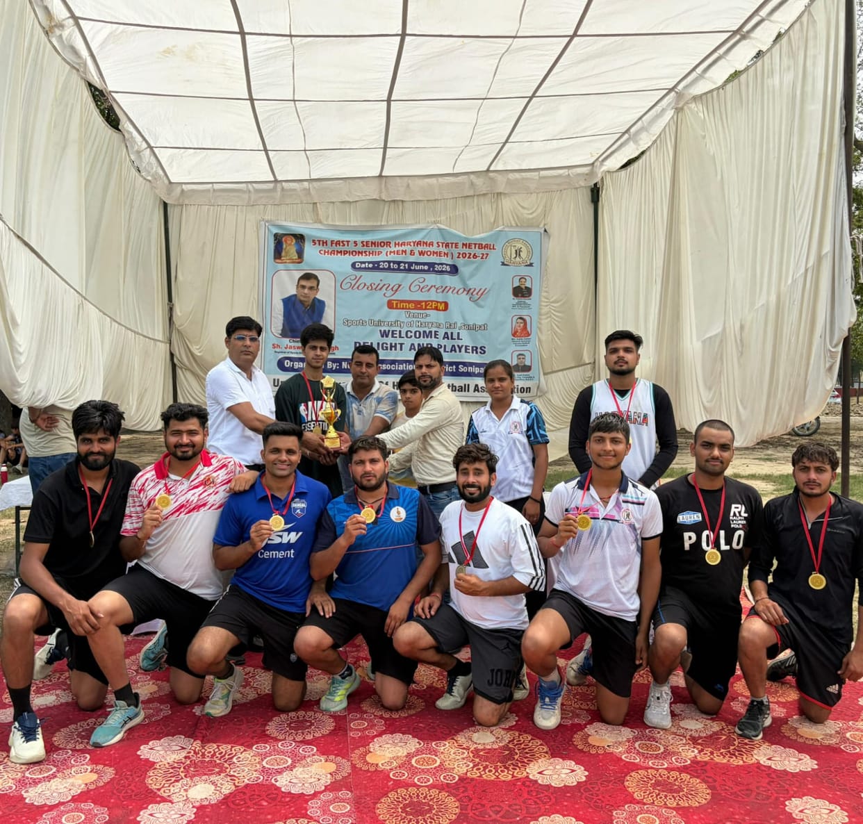 Rohtak and Sonipat dominate Fast5 Netball.