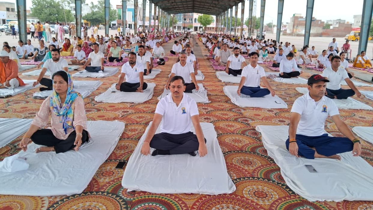 Yoga is a means of connection and balance in life.