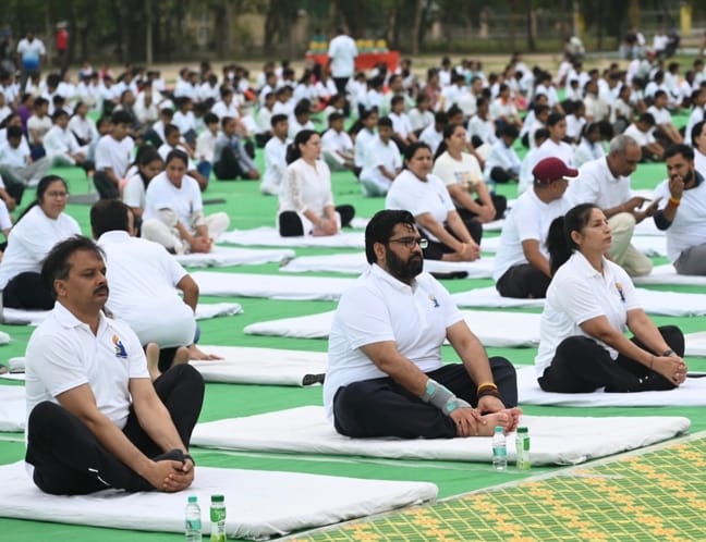 Yoga is a symbol of India's cultural consciousness and global leadership: Kartikeya Sharma