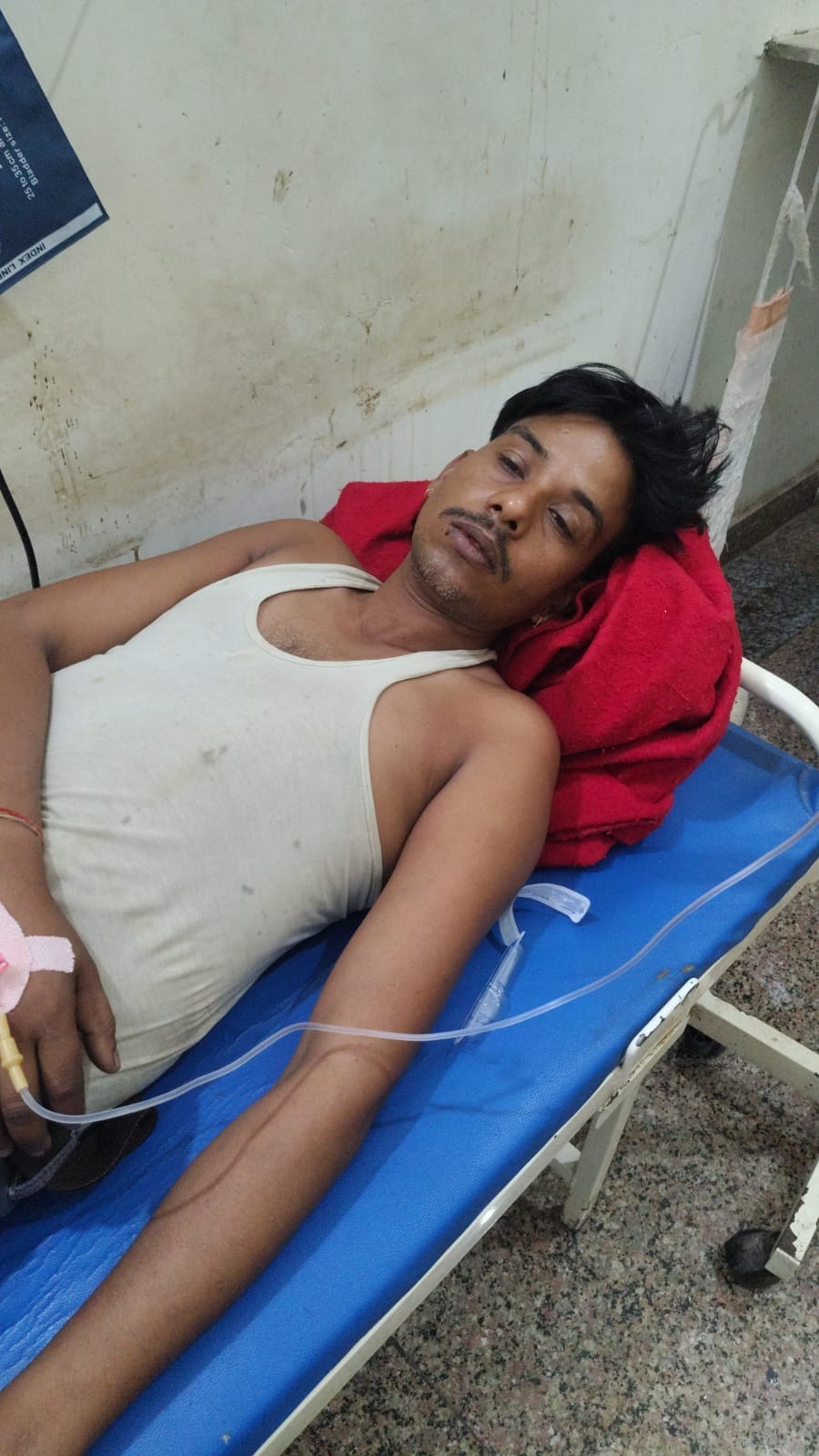 Two brothers on a motorcycle injured after being hit by a car.