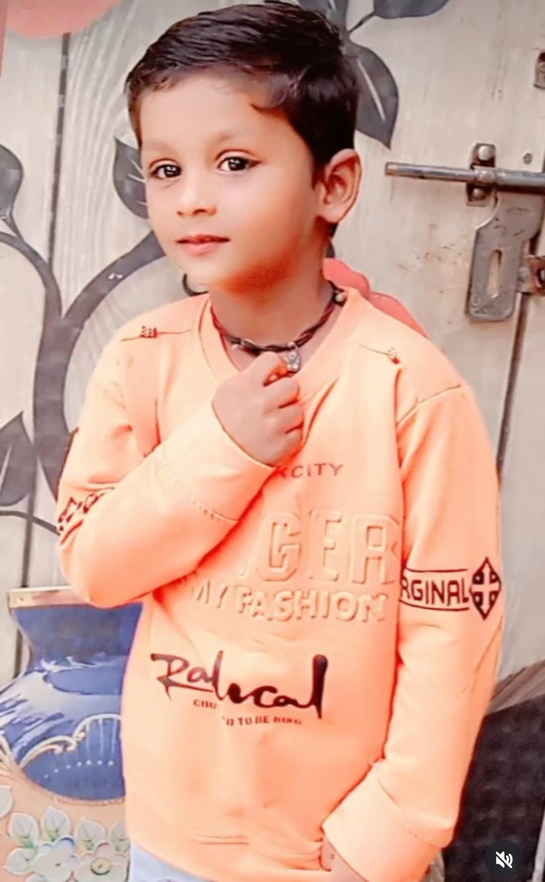 Innocent child drowns in canal while playing; dies.