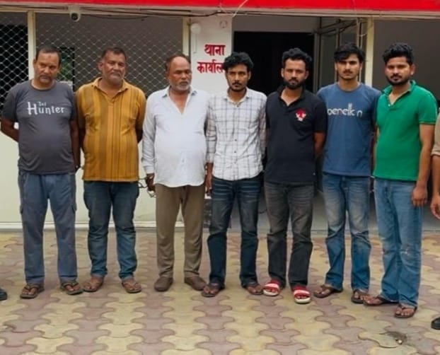 Eight arrested following heavy stone-pelting and a clash between two groups in Kithaur.