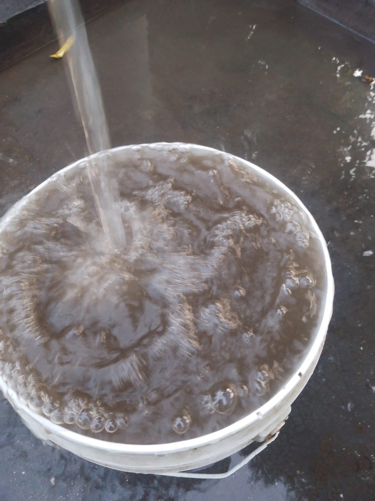 Villagers in Koyal village forced to drink murky waterVillagers in Koyal village forced to drink murky water