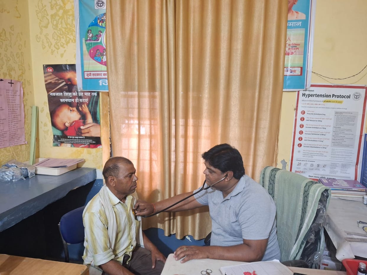 Consultations for viral infections and other ailments were provided at the health fair.