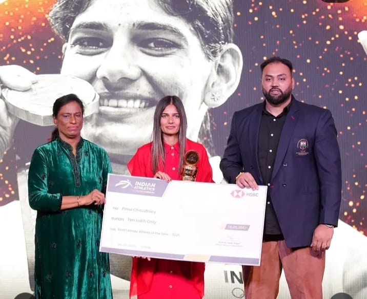 Meerut's Parul Chaudhary named Female Athlete of the Year.