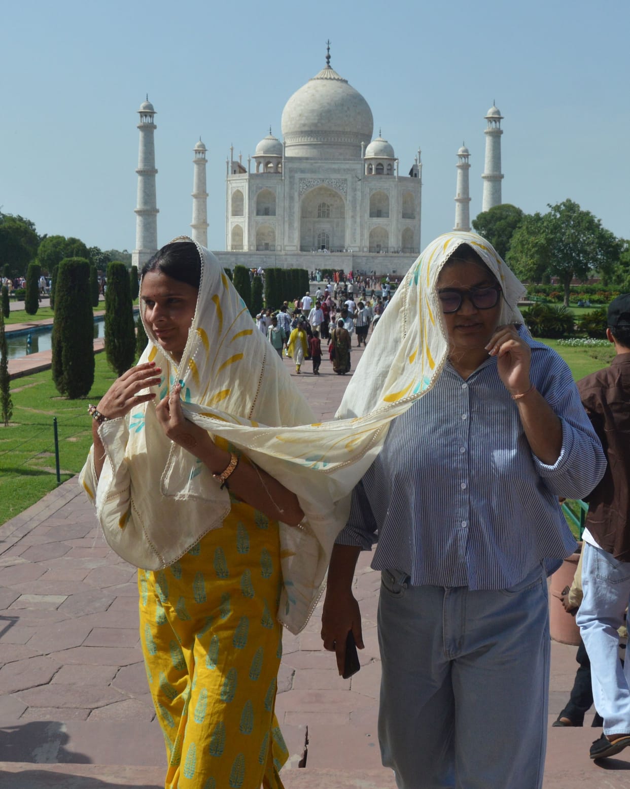 Changing weather brought relief in some places and increased difficulties in others.