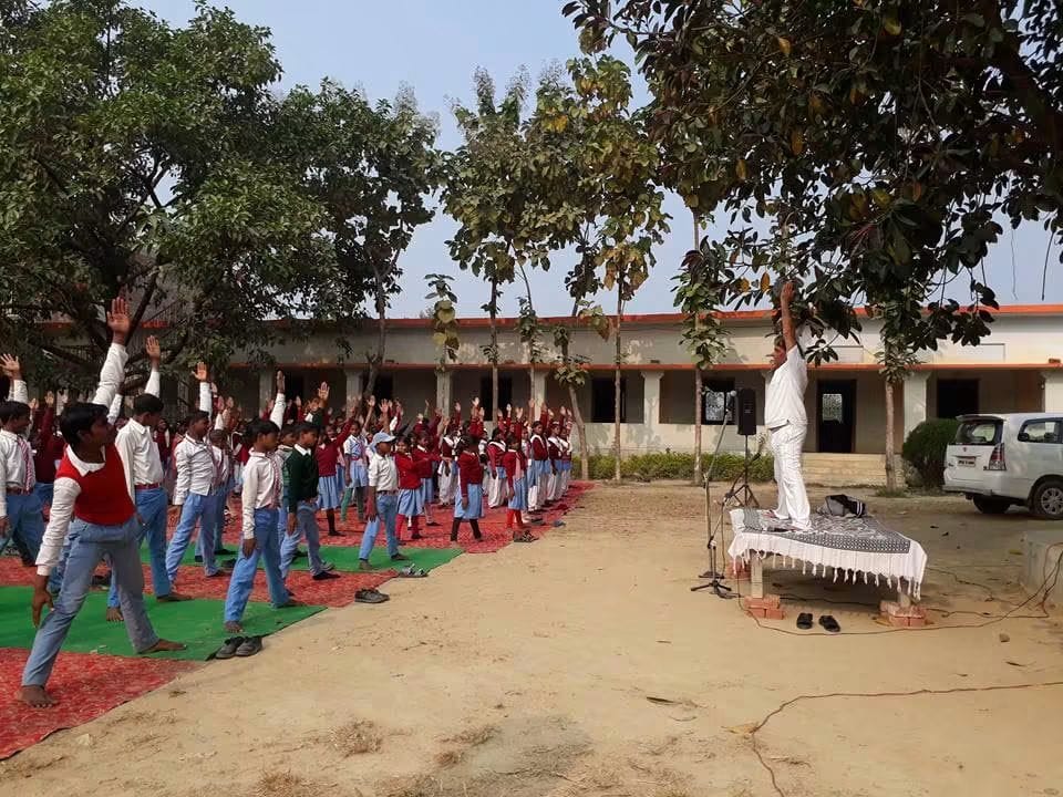 Suryabhan is practicing yoga regularly at the age of 75.