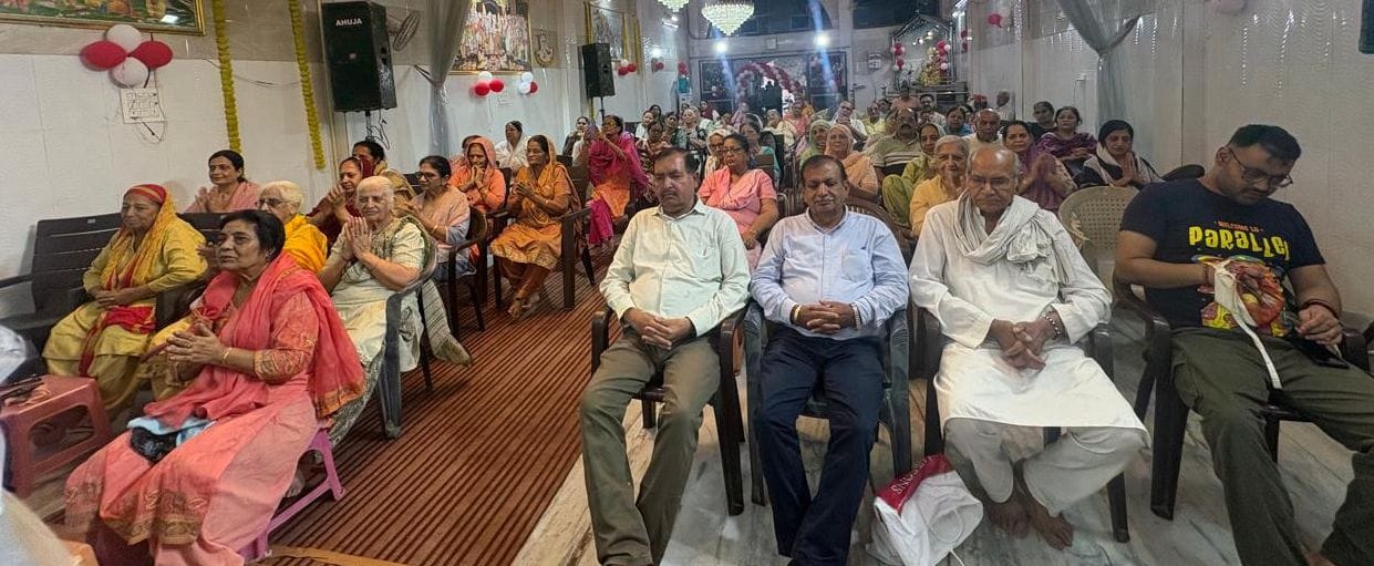 Rukmini's marriage episode narrated in the Srimad Bhagwat Katha