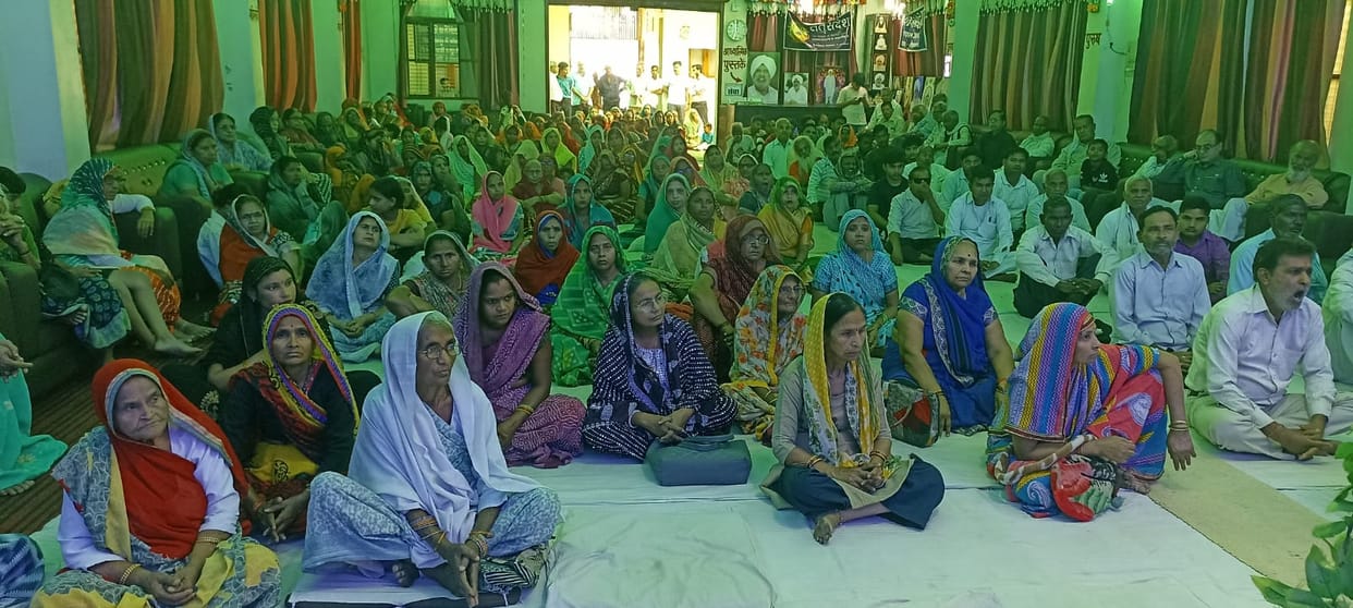 The importance of devotion was explained at the Satsang.