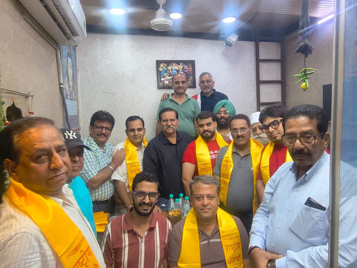 Harjeet becomes Chairman of the Punjabi Mahasabha Cantonment Unit.