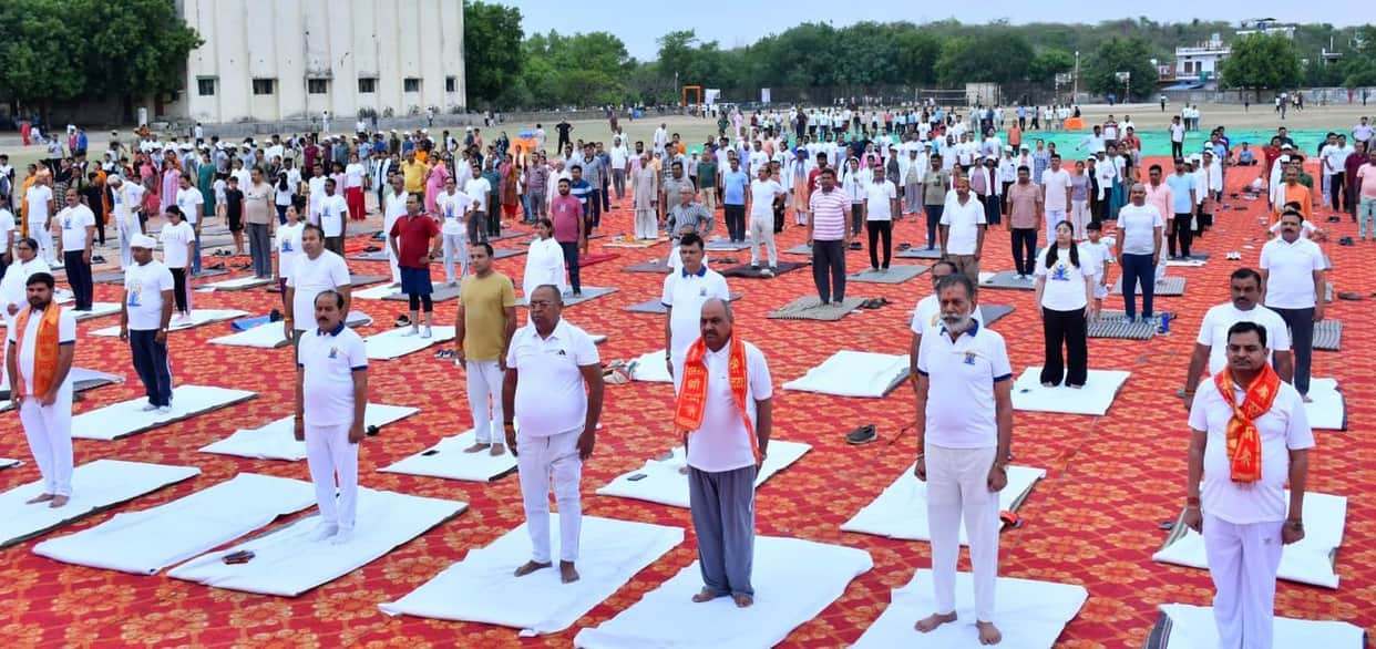 Learned the art of staying healthy through Yoga and Pranayama.