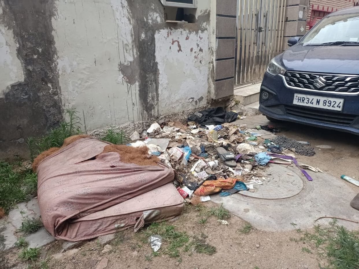 Relief from garbage piles in Ward-14; prompt action by the administration.