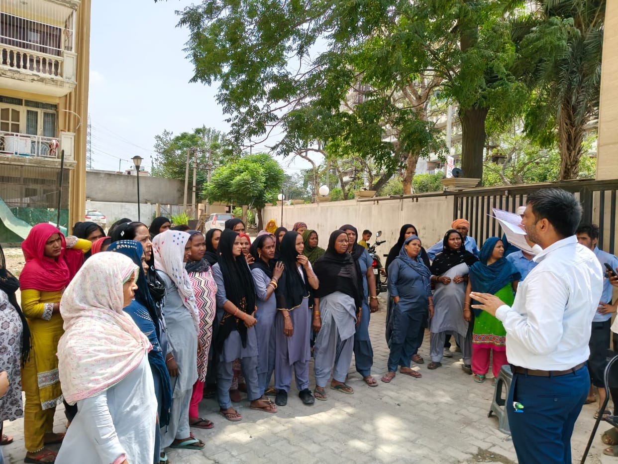 SIR: 94% distribution of counting forms completed in Gohana assembly constituency