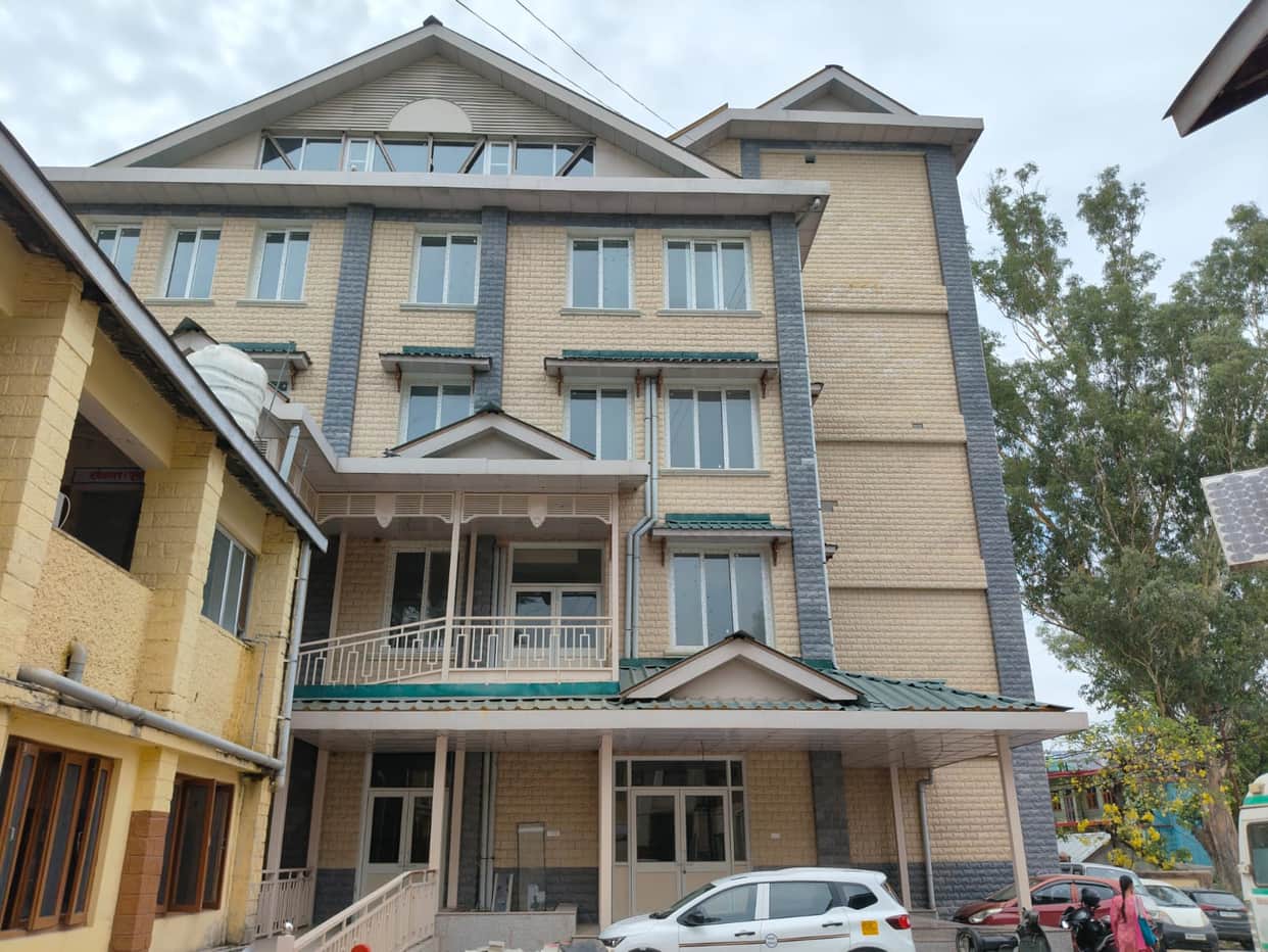 Will have to wait for the IPD building in Ghumarwin.