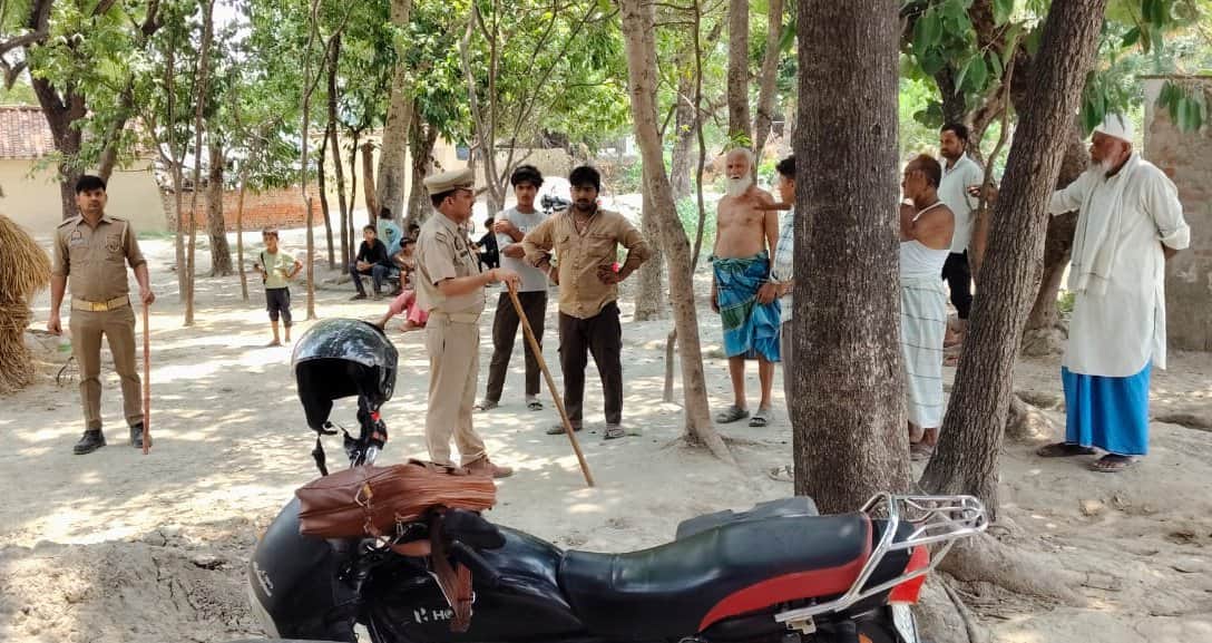 Shots fired during dispute over gathering Jamun fruit; youth in critical condition.